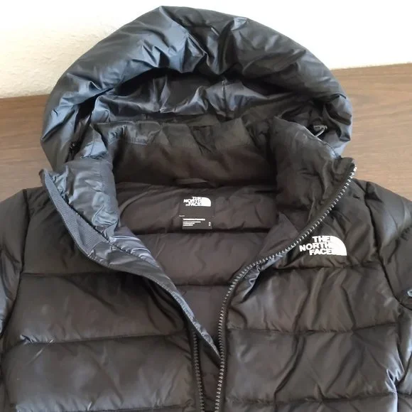 🆕 The North Face Women's Metro 2 Parka Down Long Hooded Jkt, Small, TNF Black - Picture 4 of 10
